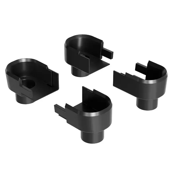 Gewächshaus Rinnenauslass 4er Set