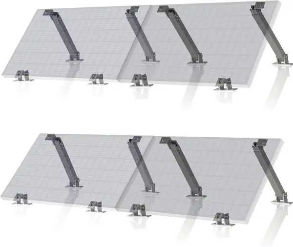 Universal Solarmodul Halterung Set mit verstellbarem…